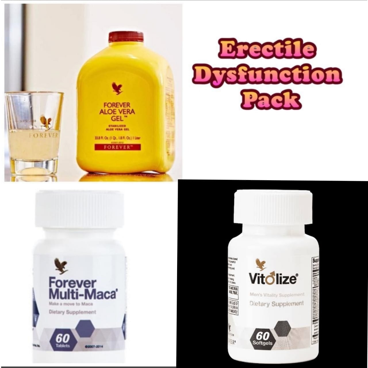 Multi-Maca & Vitolize Men - Natural Solution for Erectile dysfunction
